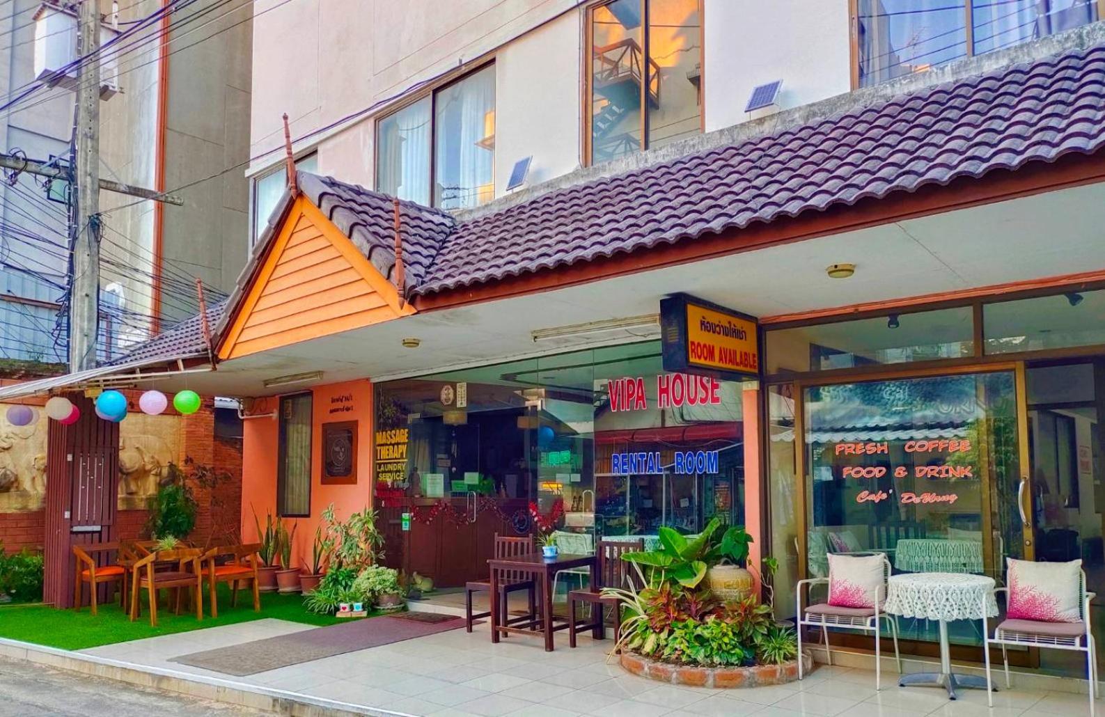 Hotel Vipa House Chiang Mai Exterior foto